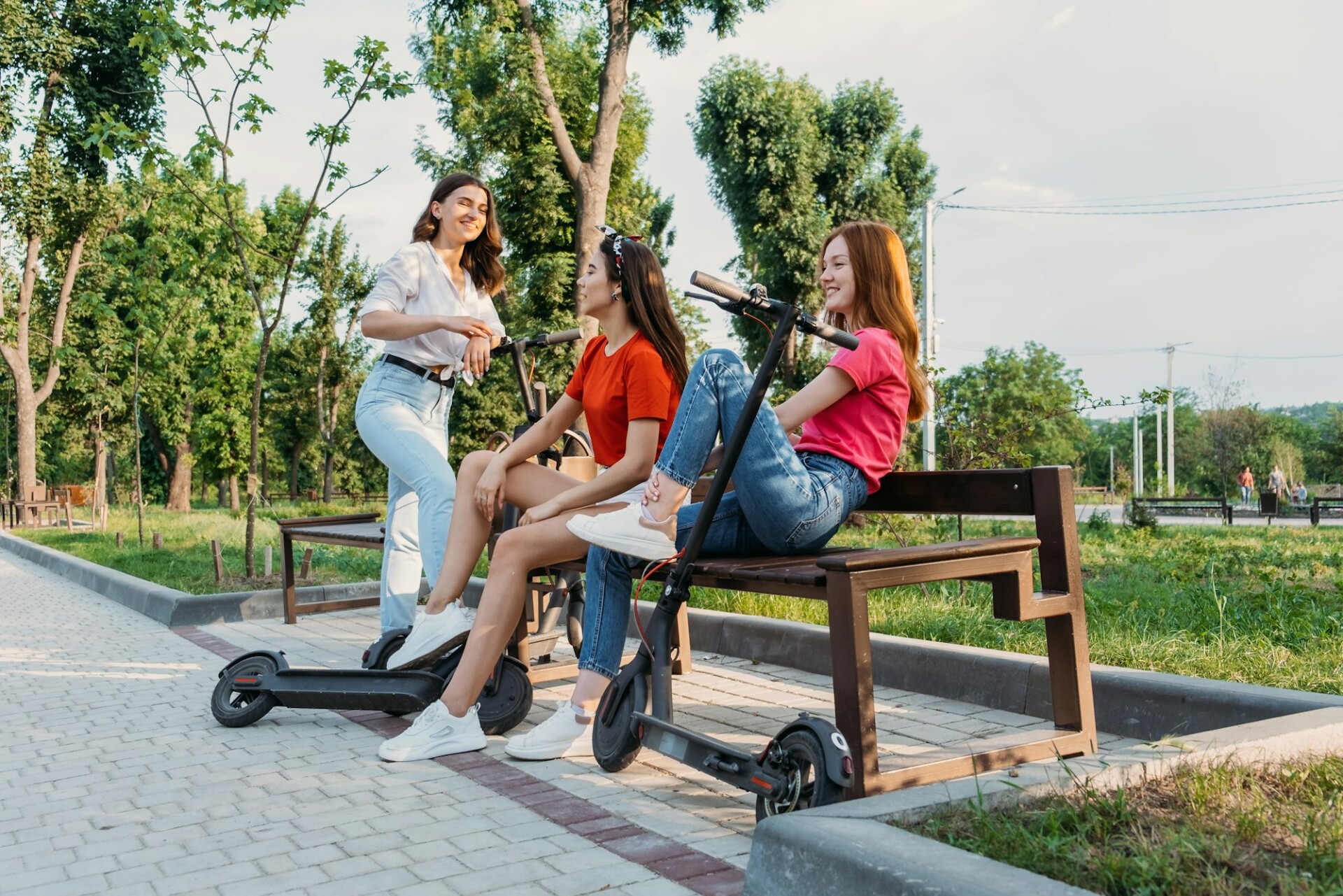 Summer activities for teens and adults. Bicycle and electric scooter rentals. Summer Bucket List